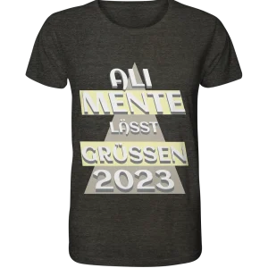 Ali Mente - Organic Shirt (meliert)
